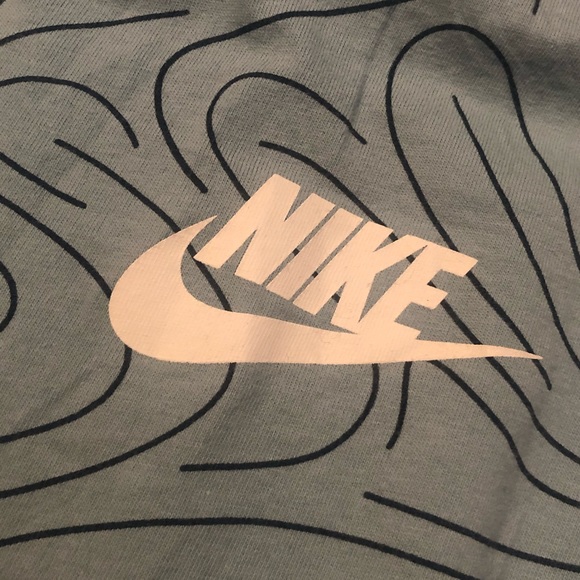 Nike Blue Swivel Design Tee - Picture 4 of 4